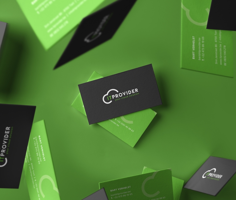 IT provider business cards
